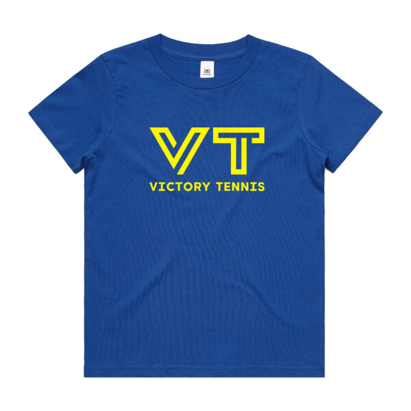 Kids Victory Tennis Tee ~ Royal Blue Thumbnail